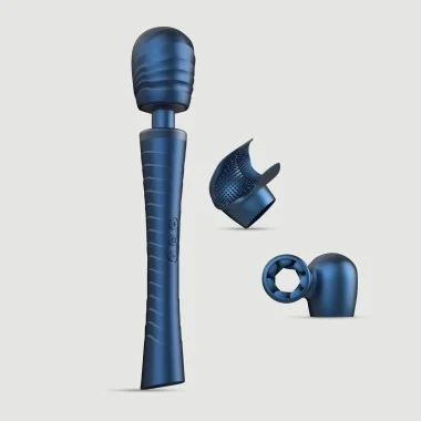 Man.Wand  Edgy Powerful Massage Vibrator For Men & Women - Blue