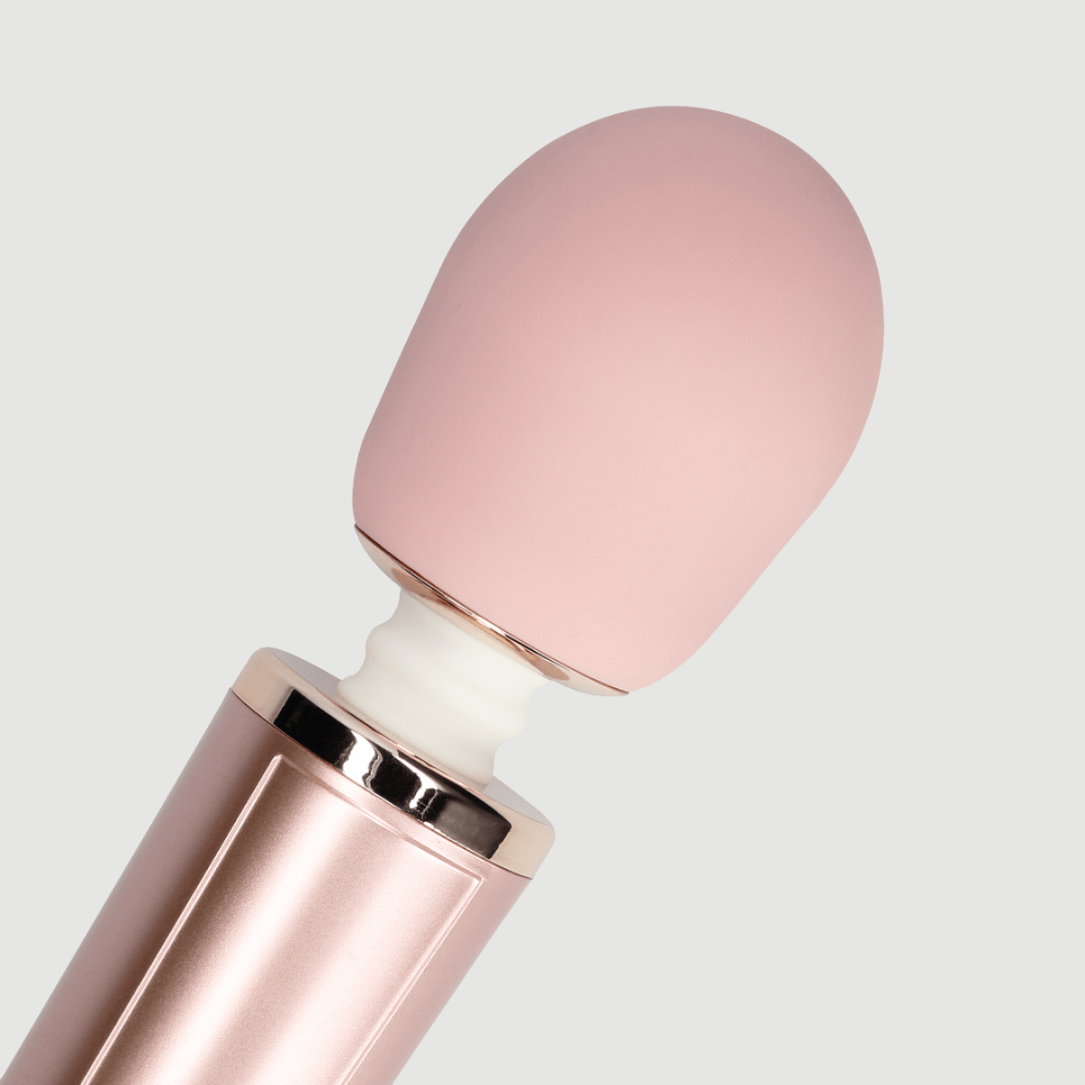 Συσκευή Μασάζ Loveline Powerful Silicone Head Massage Wand Vibrator - Ροζ by Sexopolis