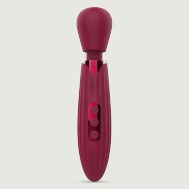Glam Wand Silicone Vibrator - Purple