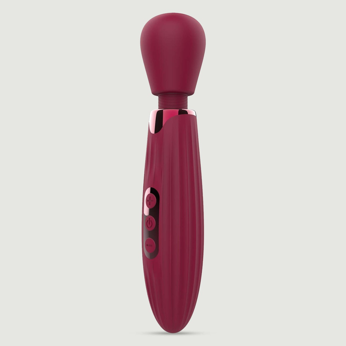 Glam Wand Silicone Vibrator - Purple by Sexopolis