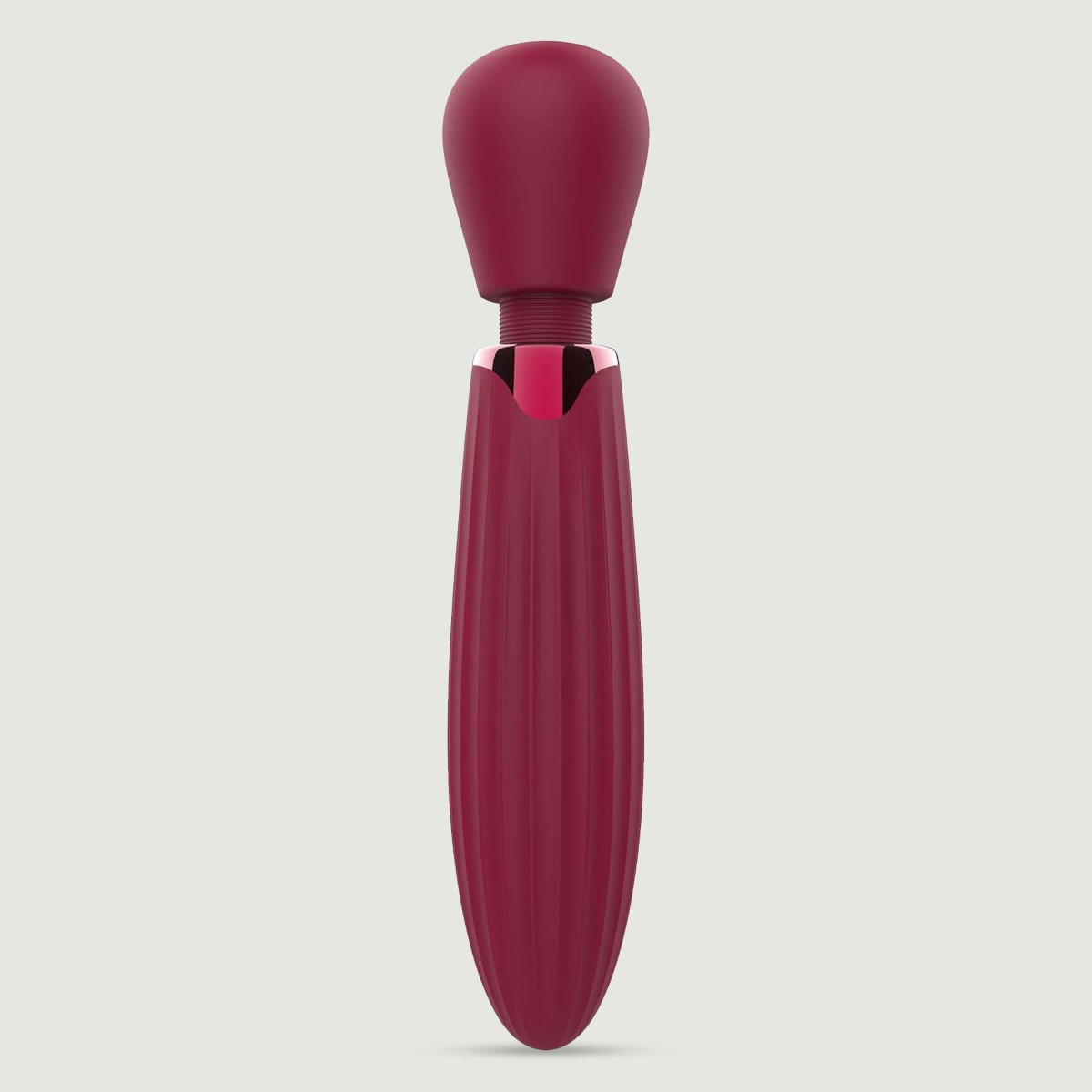 Glam Wand Silicone Vibrator - Purple by Sexopolis