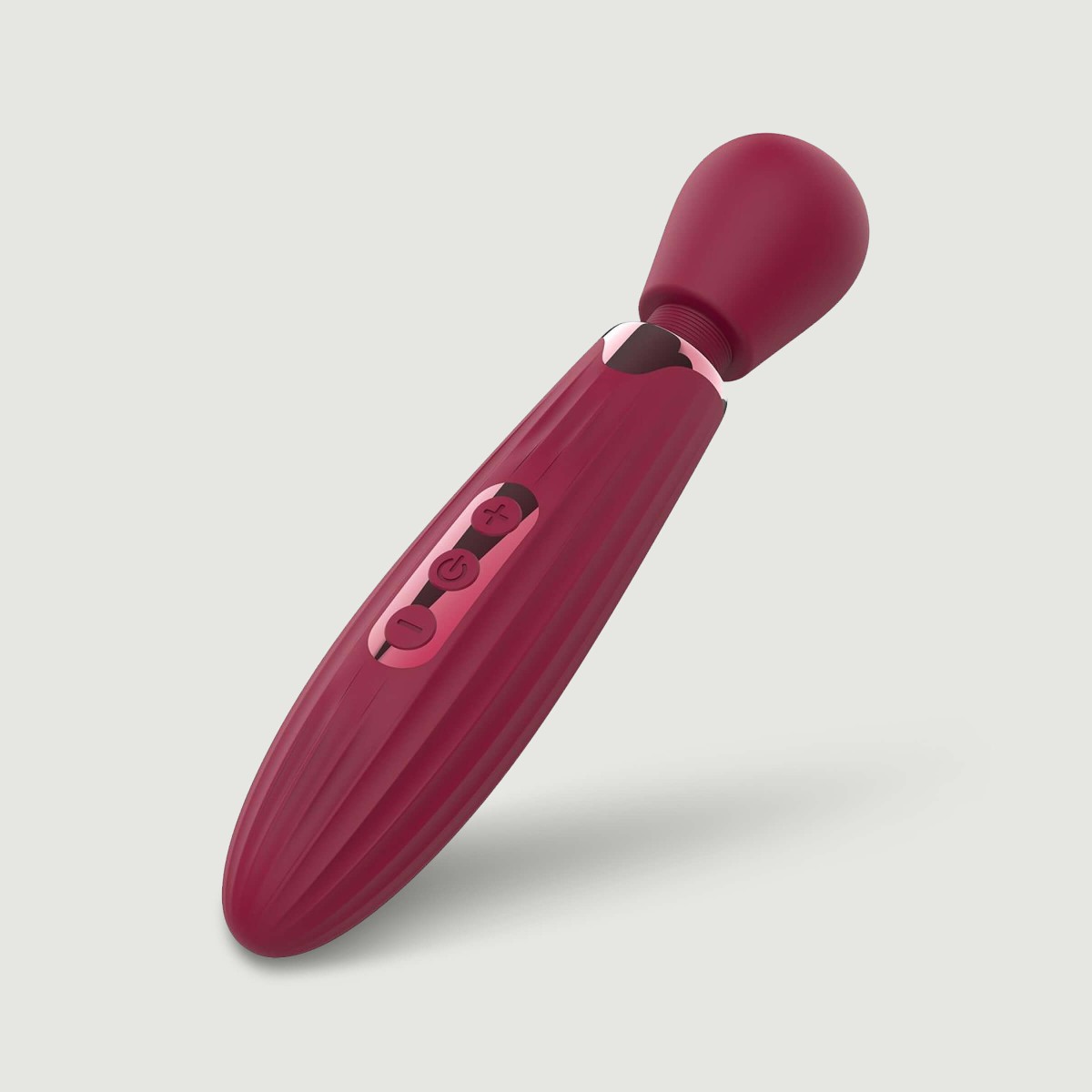 Glam Wand Silicone Vibrator - Purple by Sexopolis