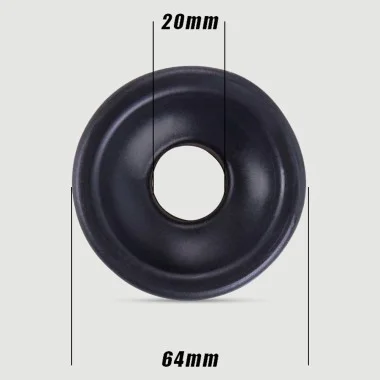 Sexopolis Male Silicone Medium Attachment Cup For Penis Pumps - Black