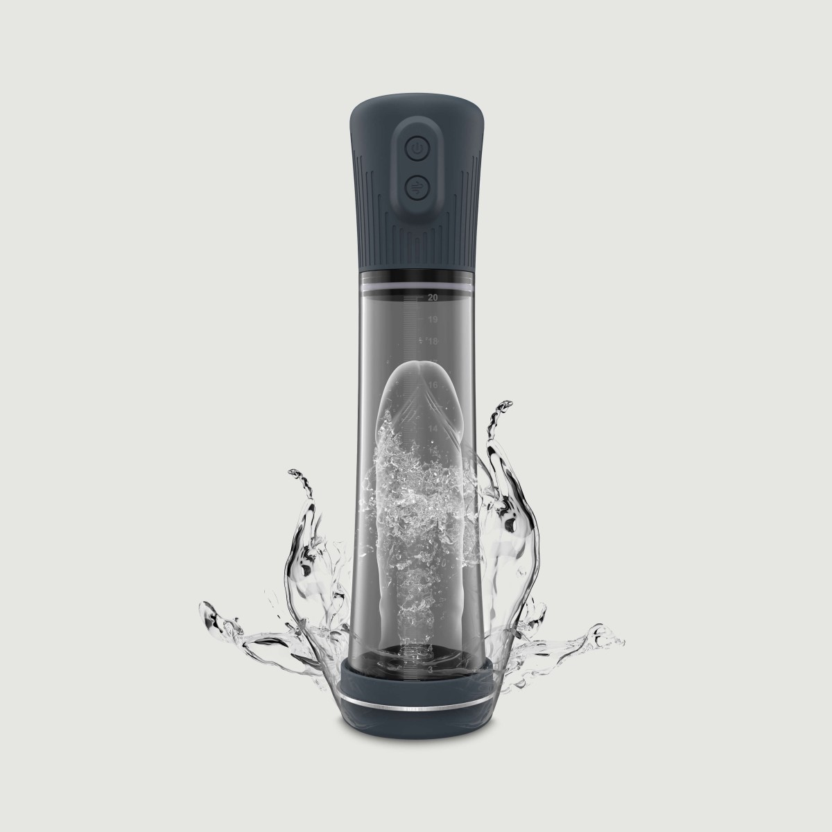 Αντλία Πέους Αέρα & Νερού Hydro Automatic Penis Pump 2 in 1 by Sexopolis