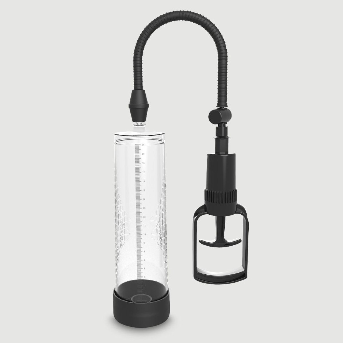 Sexopolis Male Beginners Penis Pump With Handle - Transparent by Sexopolis