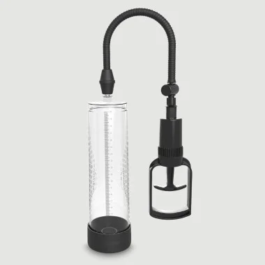 Sexopolis Male Beginner's Penis Pump With Handle - Transparent