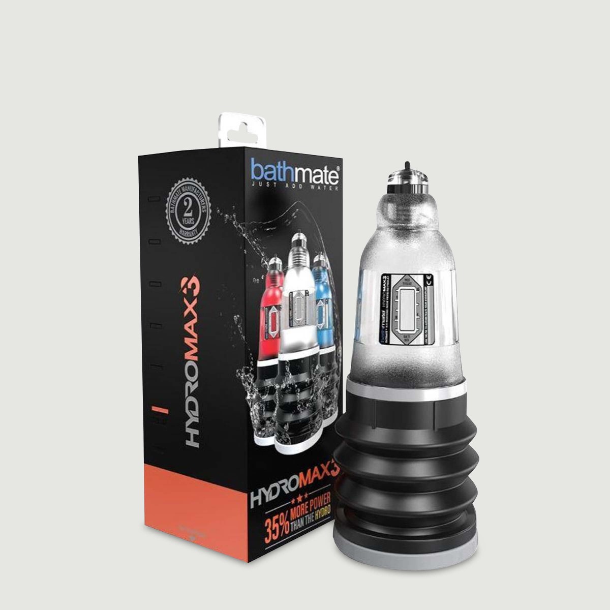 Τρόμπα Νερού Bathmate Hydromax 3 Penis Pump- Διάφανη by Sexopolis