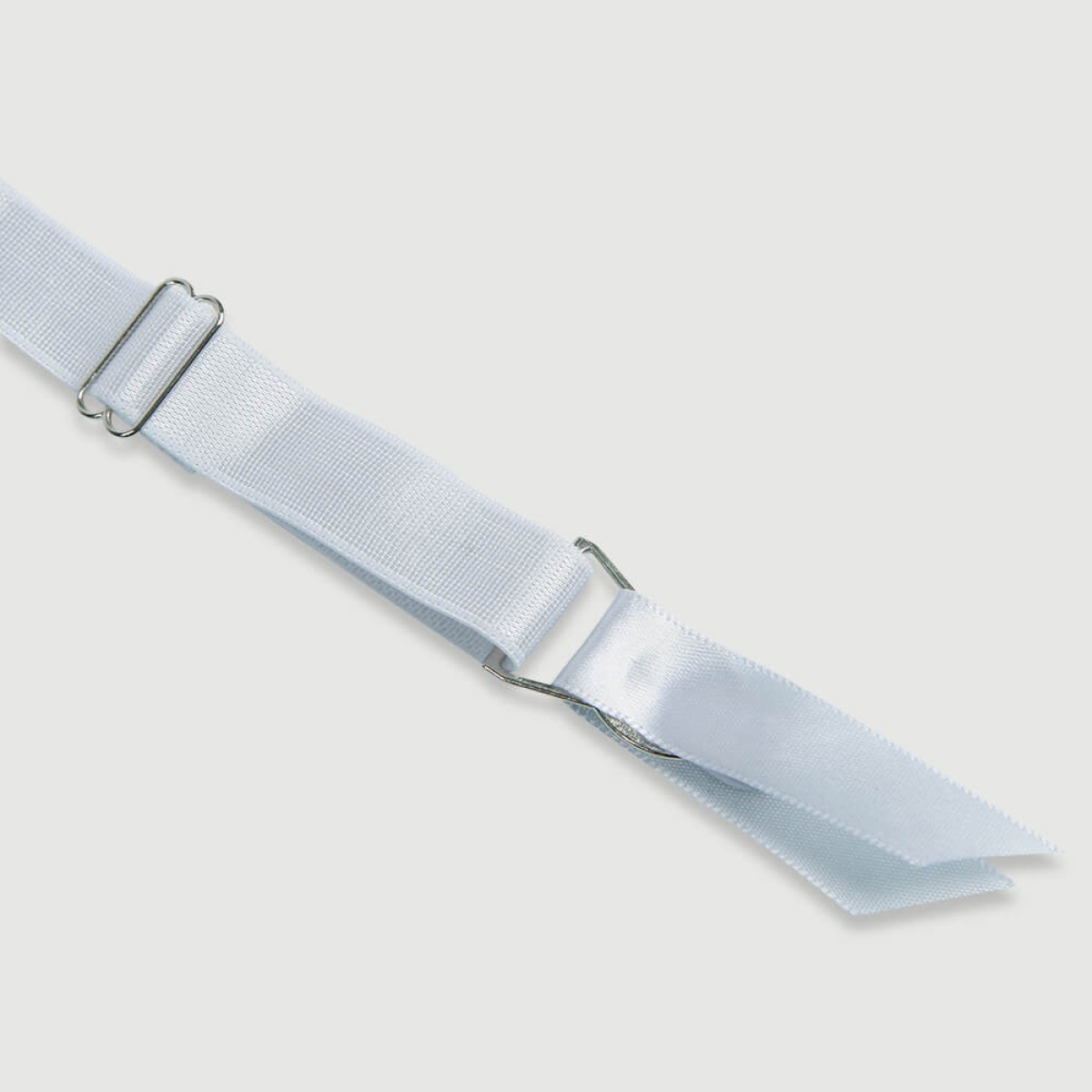 Δαντελωτό Ψηλόμεσο Σλιπ Με Ζαρτιέρα Eyelash Lace High Waist Metal Button Garter Belt Panty – Λευκό by Sexopolis